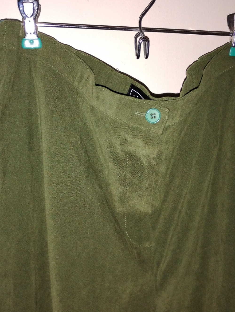 Elementz Pants, Olive Green, Women's Size Large, Pre-owned - Picture 3 of 7